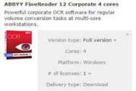ABBYY FineReader 12