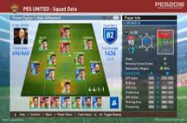 PES 2016 myClub