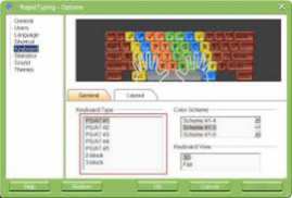 Rapid Typing Tutor 5