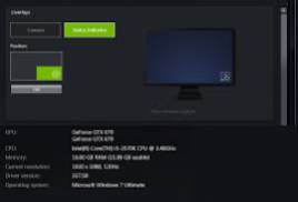 Nvidia GeForce Shadowplay