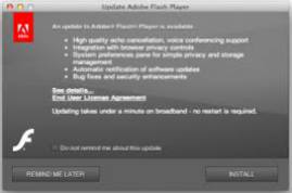 Adobe Flash Player Firefox, Safari, Opera